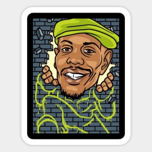 The Chappelle Effect Unfiltered Comedy Sticker